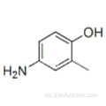 Fenol, 4-amino-2-metil-CAS 2835-96-3